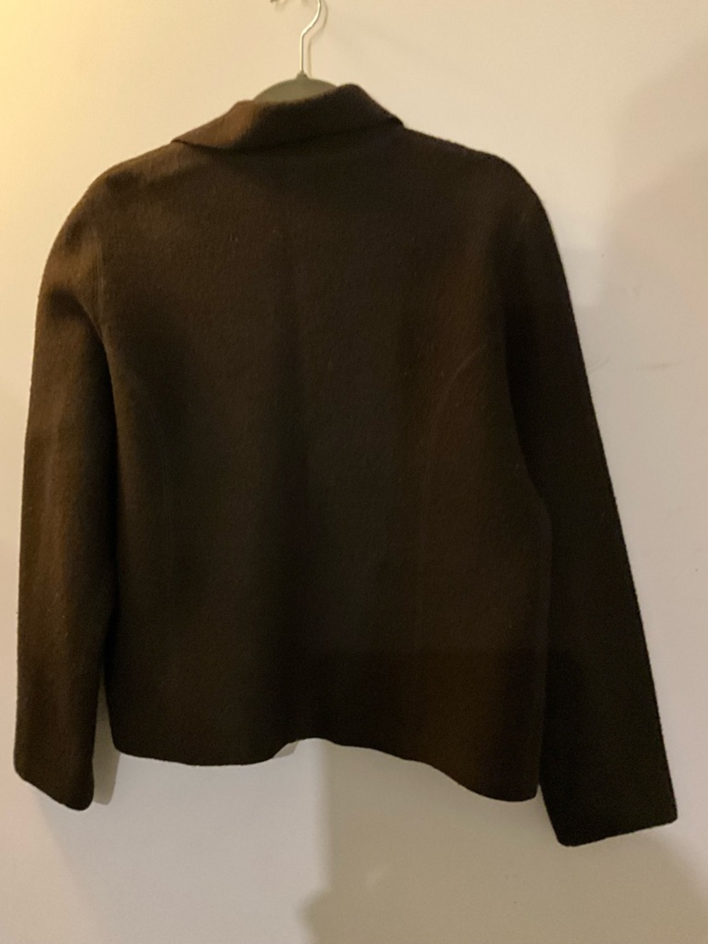 Eileen Fisher Dark Brown Alpine Jacket - Picture 2 of 2